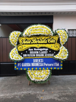 Papan Bunga Duka di Kuta Alam