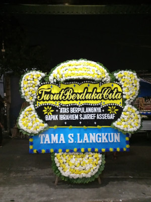 Papan Bunga Duka di Kuta Alam