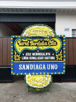 Papan Bunga Duka di Kuta Alam